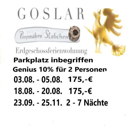 Apartman Piepmaeker Stuebchen Goslar